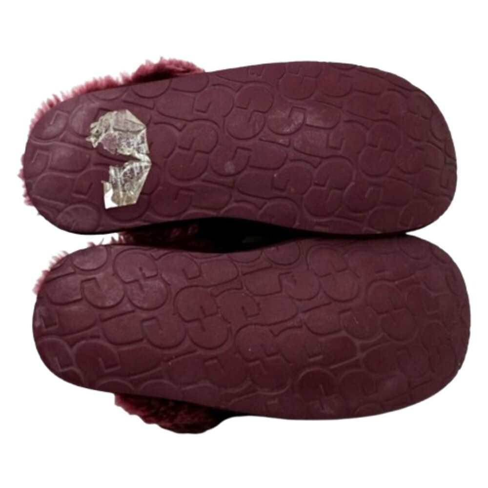 UGG~Scuffette II Mirror Ball Sequin~WOMENS SHEARLING SLIPPERS in Wild Grape Sz 9 - Picture 5 of 7